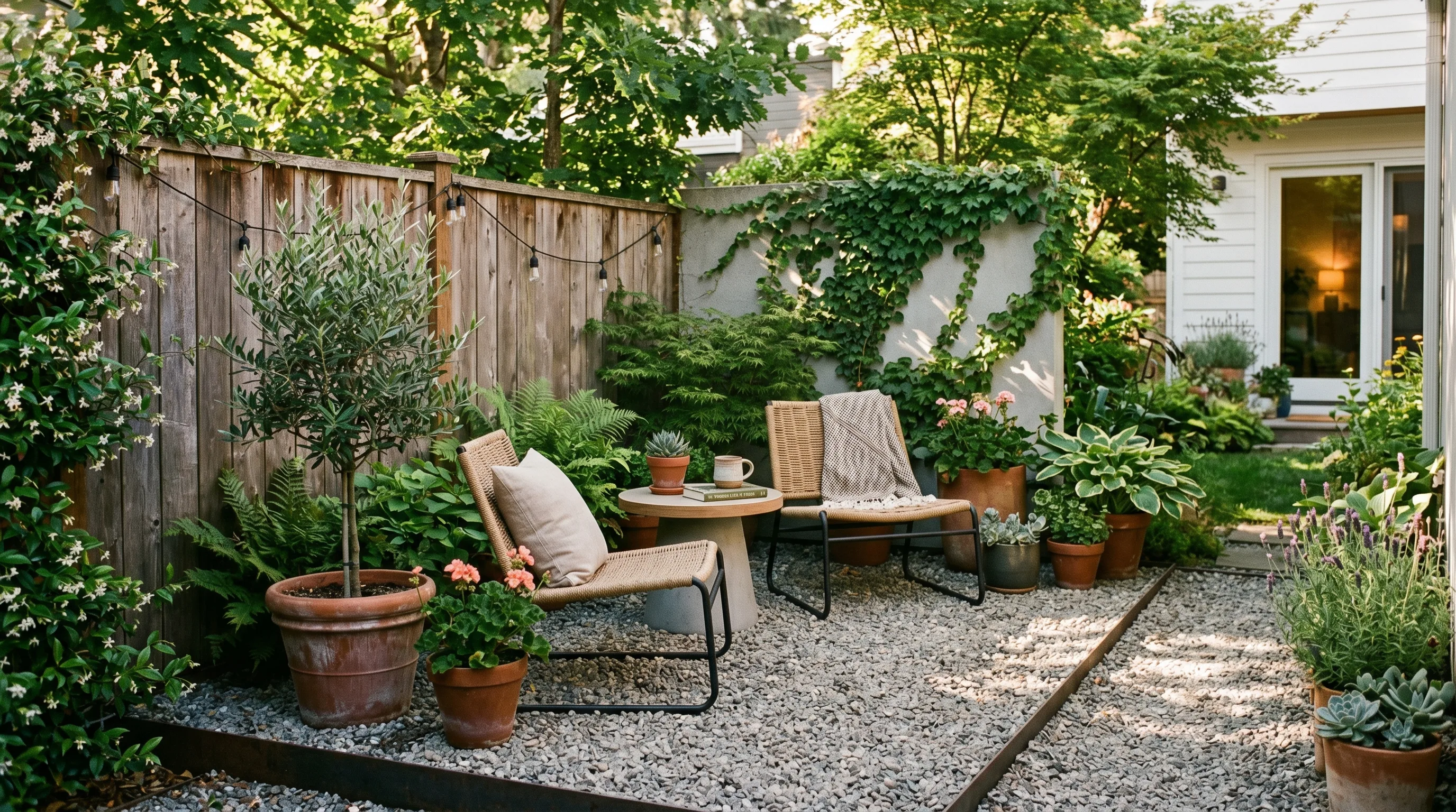 Gravel Zone With a Clean Path